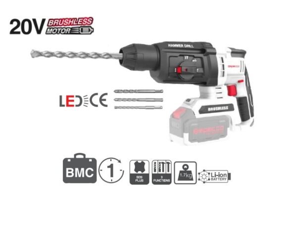 Specco Cordless Rotary Hammer SP20V-4047B