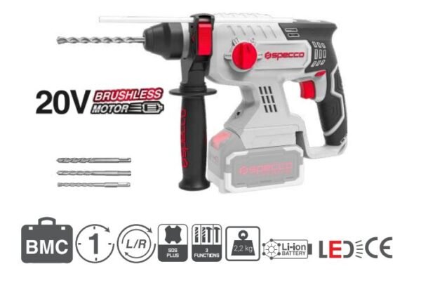 Specco Cordless Rotary Hammer SP20V-4047
