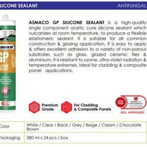Asmaco GP Silicone Sealent