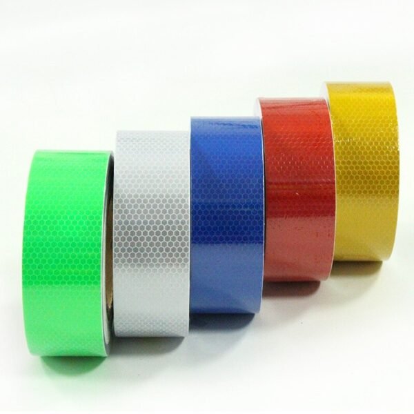 Honeycomb Reflective Warning Tape for Safety - Image 2