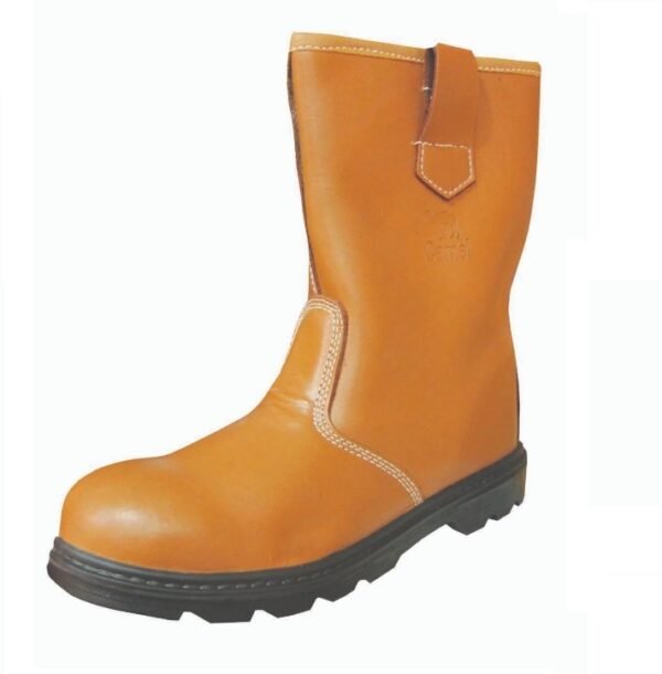 Supplier of Managers Safety Leather Rigger Boots with Steel Toe Cap in Qatar
