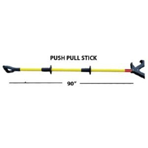 Push Pull Stick 90" Yellow